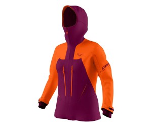 Куртка Dynafit FREE GTX W JKT  - фиолетовый/оранжевый